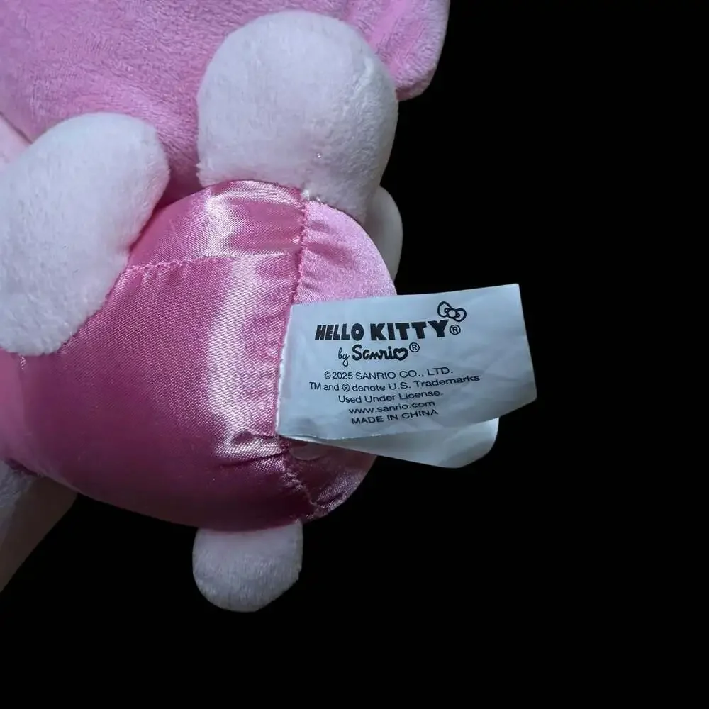 Hello Kitty Cherry Blossom Flower Shaped Plush Pillow and Sitting Doll Set